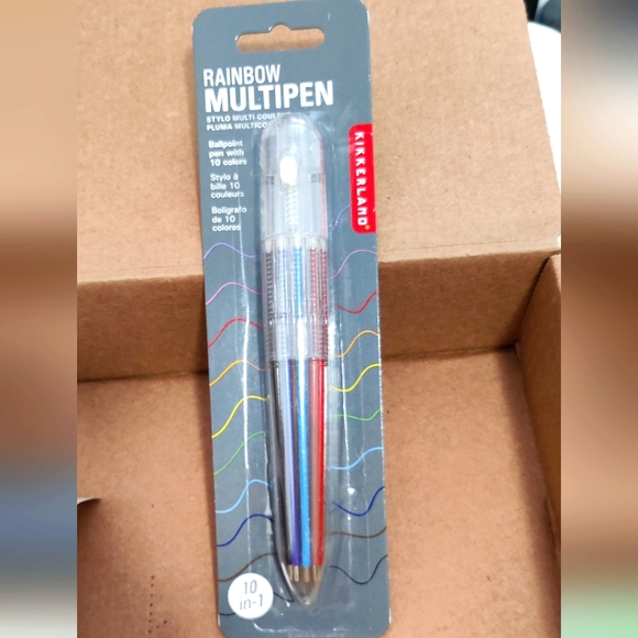 Urban Outfitters Kikkerland rainbow 10 in 1 pen - Picture 1 of 6